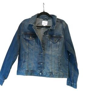 Daily Ritual Women's Blue Denim Jackets Size XXL - New